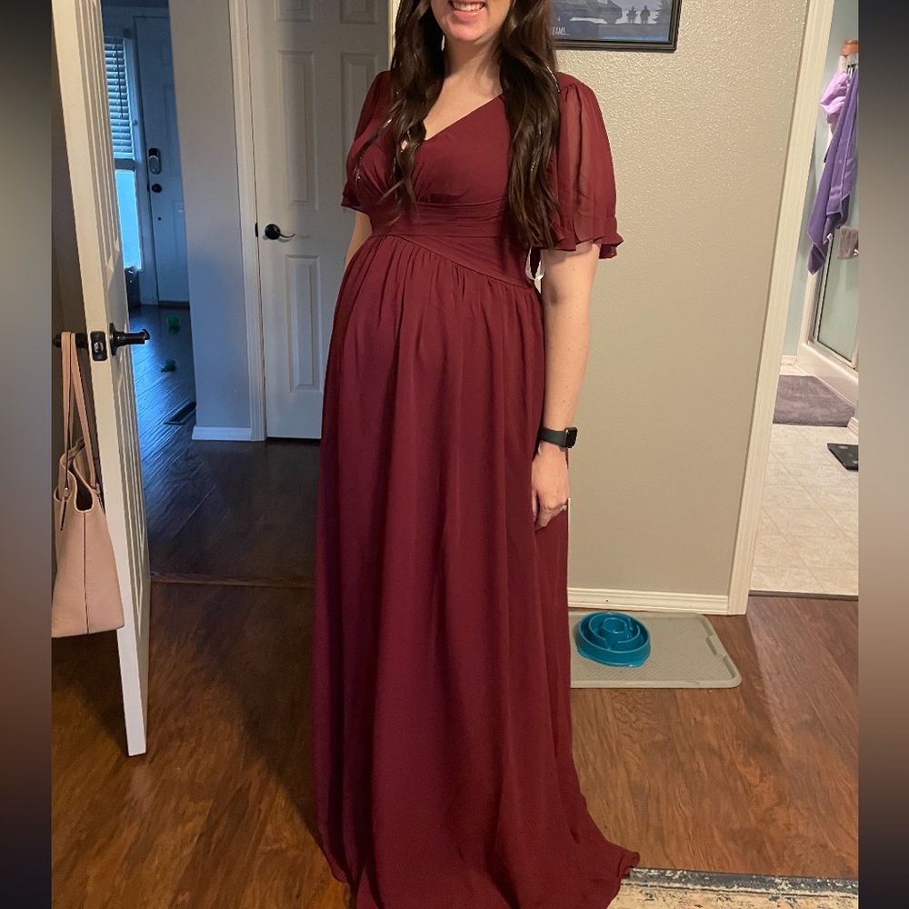 Azazie Verna Maternity Bridesmaid Dress